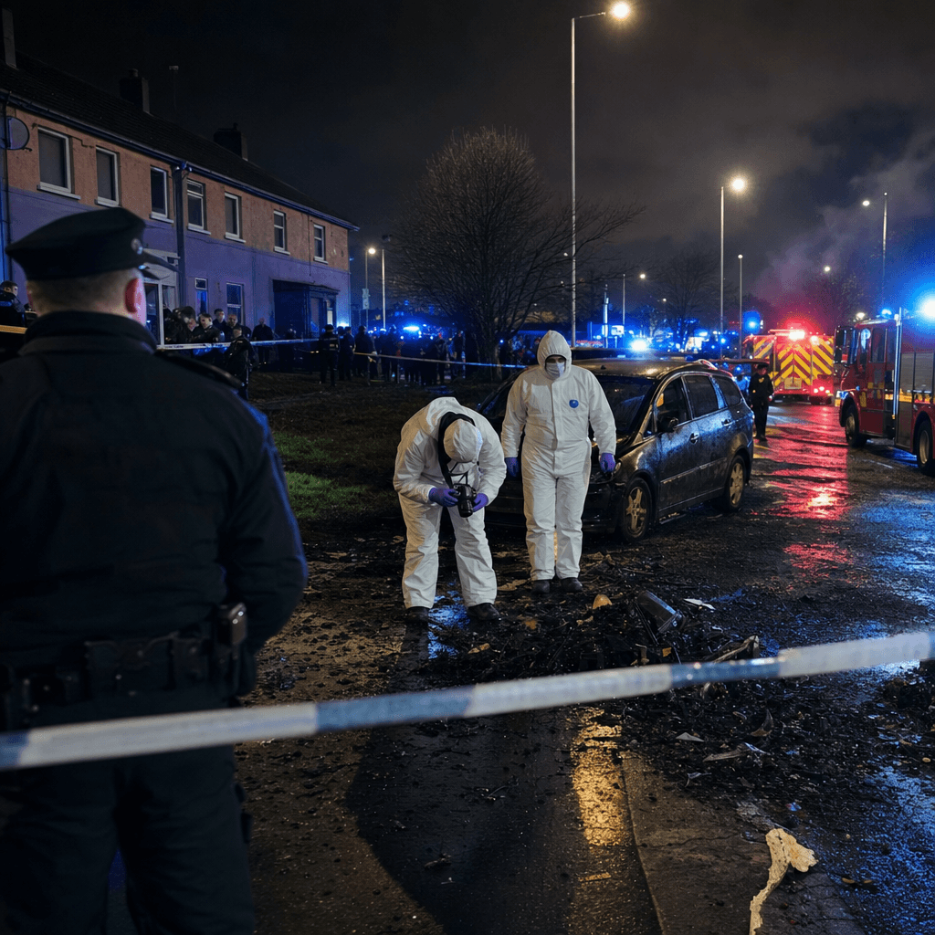 £20k Reward for Dunmurry Bomb Info