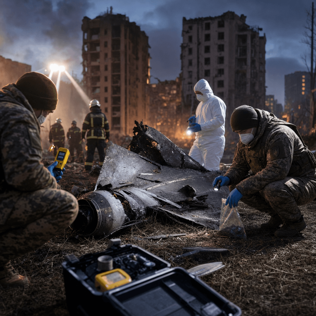 Ukraine Alleges Russian Drones Use Depleted-U