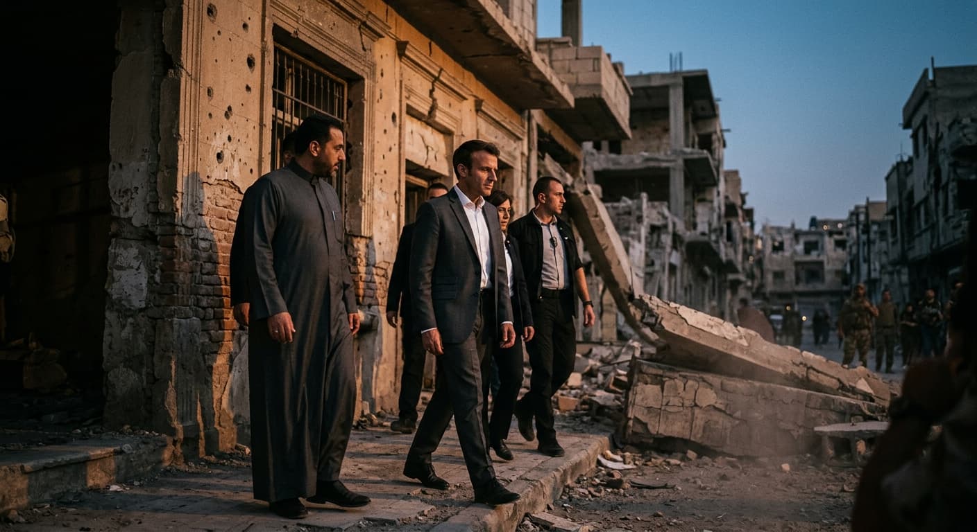 Macron's Historic Visit to Syria
