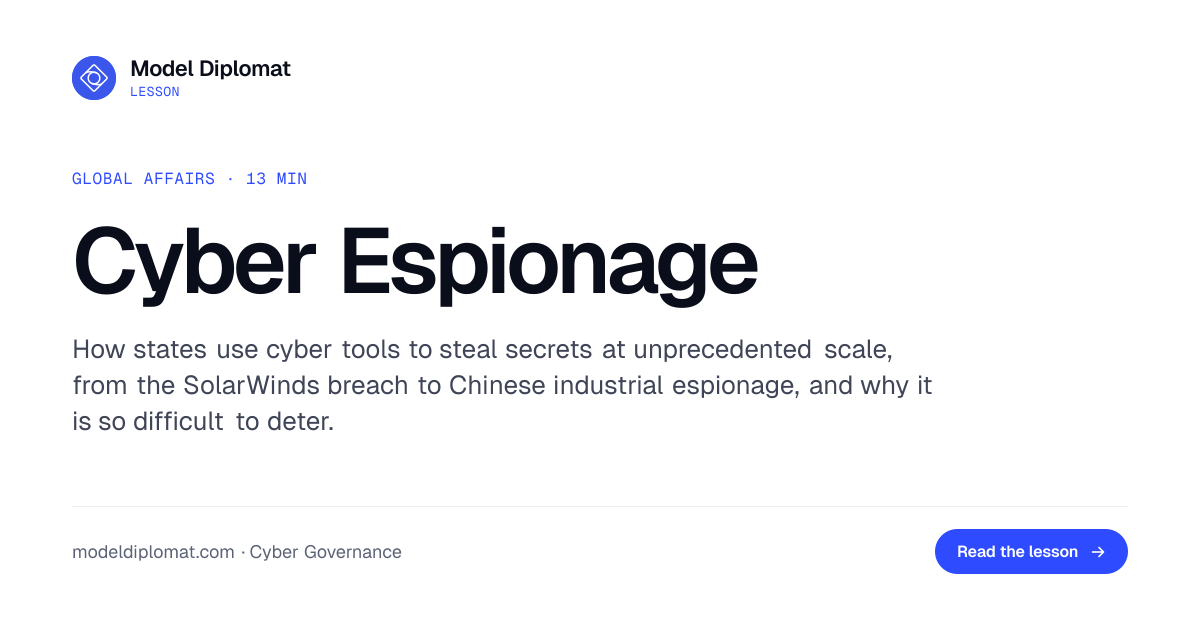 Cyber Espionage: Stealing State Secrets at Scale
