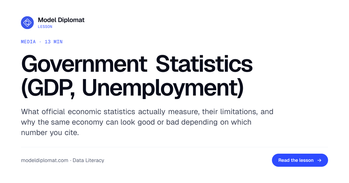Government Statistics: GDP and Jobs Explained