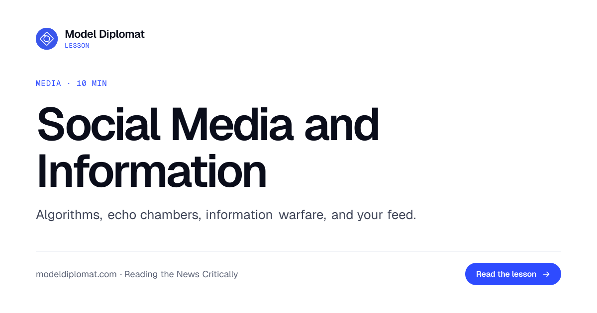 Social Media and Information: Algorithms and Feeds
